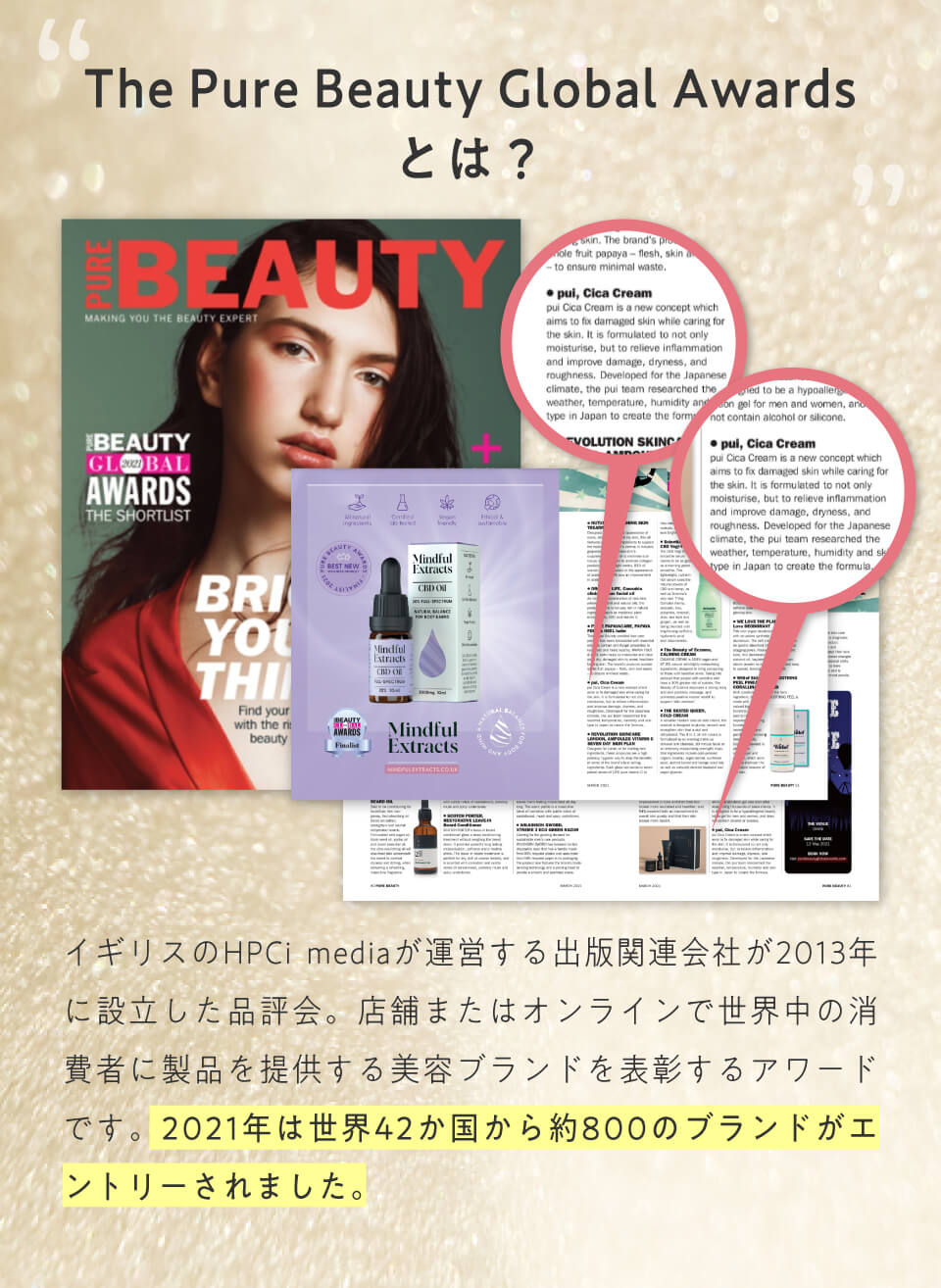 The Pure Beauty Global Awardsとは?